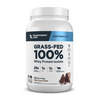 Transparent Labs Grass-Fed Whey Protein Isolate, Milk Chocolate, 2LB container