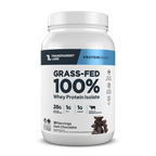 Transparent Labs Grass-Fed Whey Protein Isolate, Dark Chocolate, 2LB container