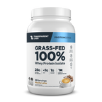 Transparent Labs Grass-Fed Whey Protein Isolate, Mocha, 2LB container
