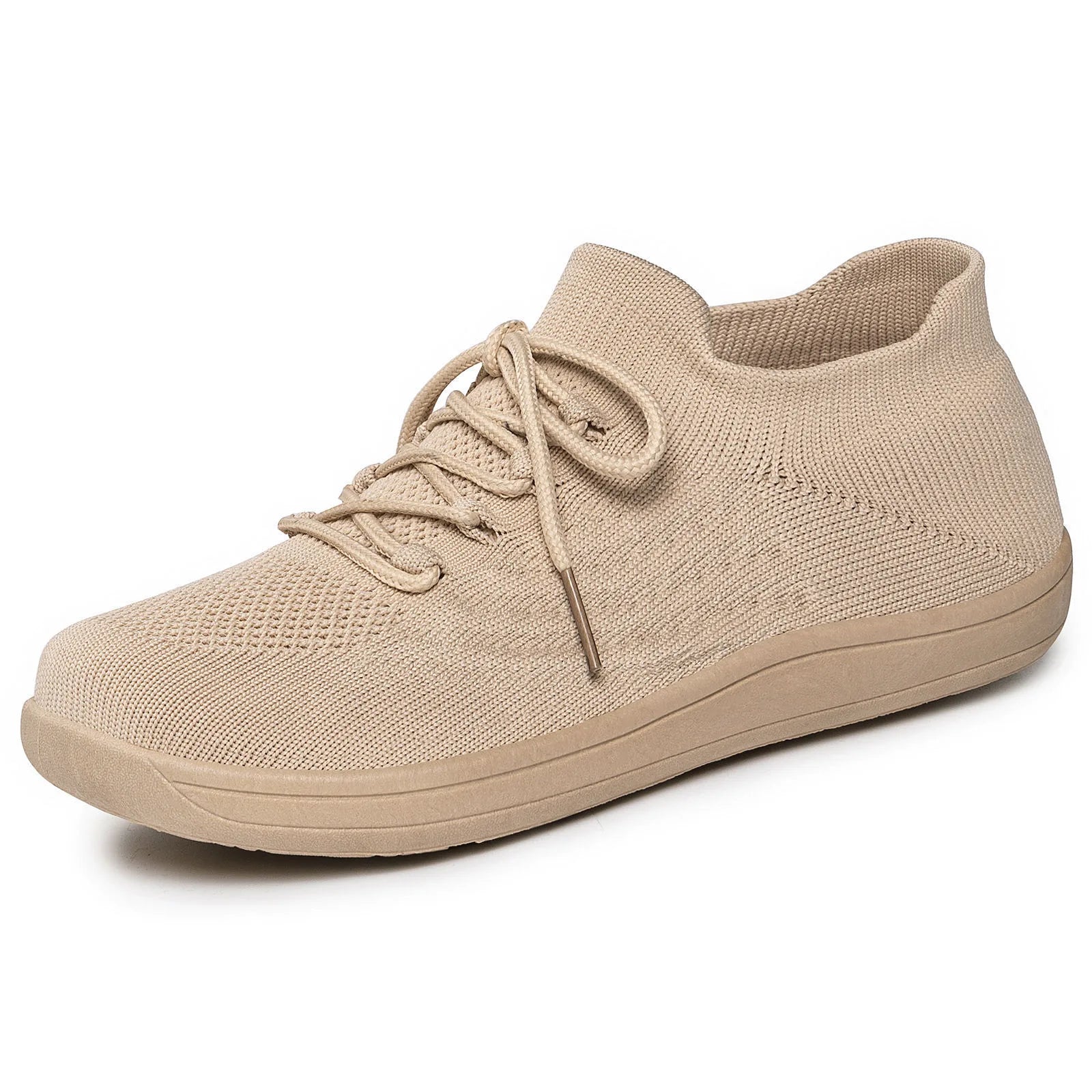 Women’s breathable knit-mesh sneakers for everyday casual wear