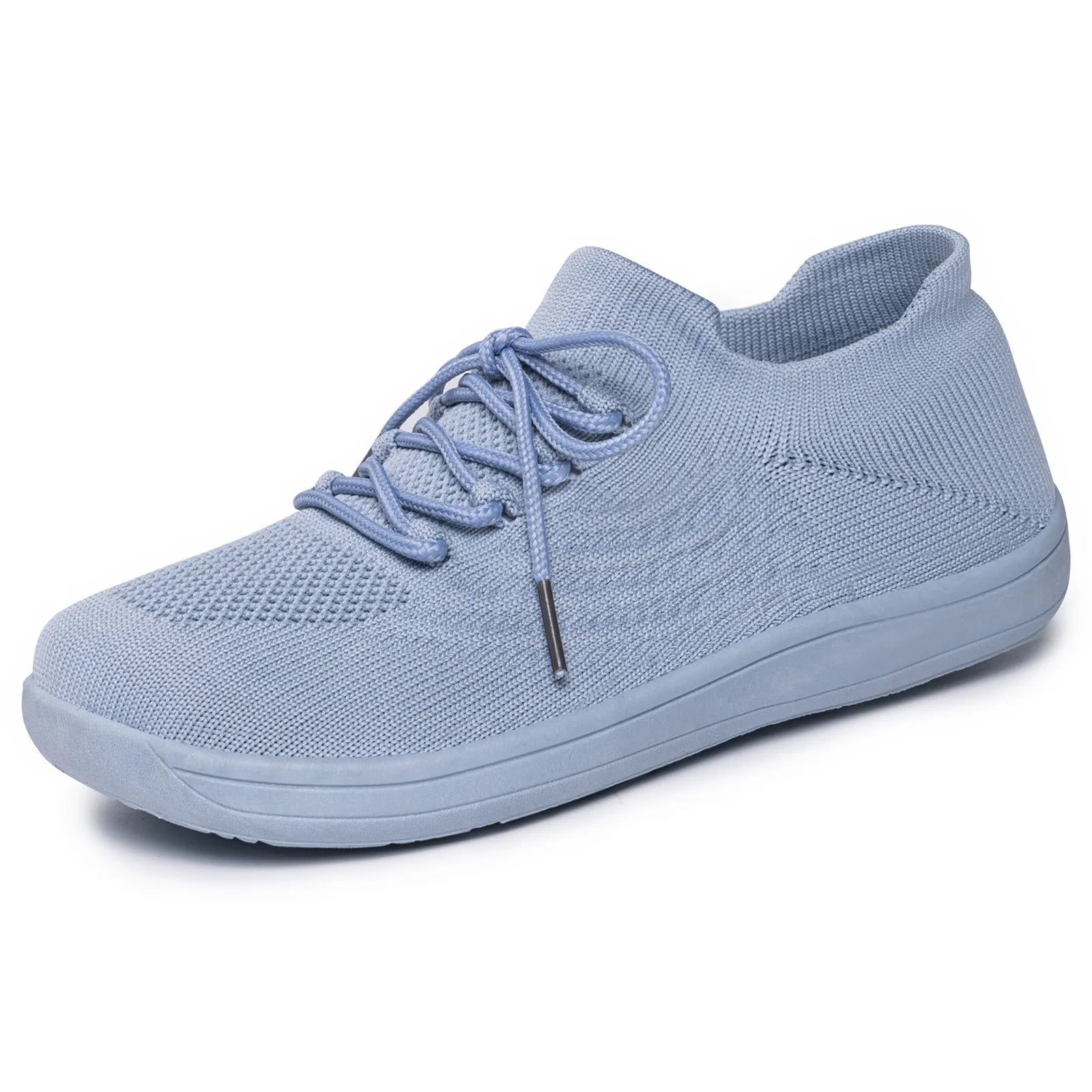 Women’s breathable knit-mesh sneakers for everyday casual wear
