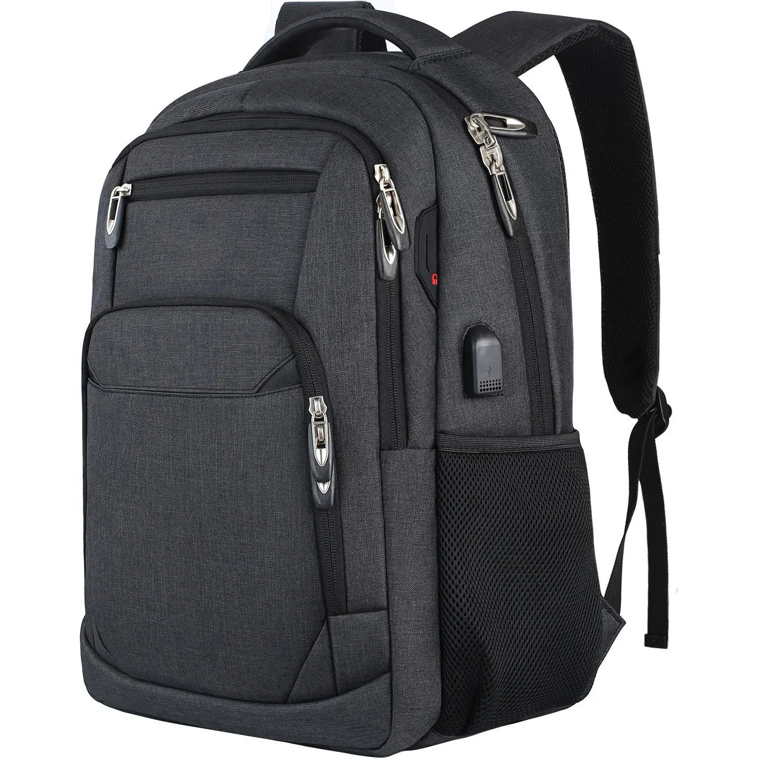 Men’s travel backpack with air-cushioned straps and 20-35L capacity