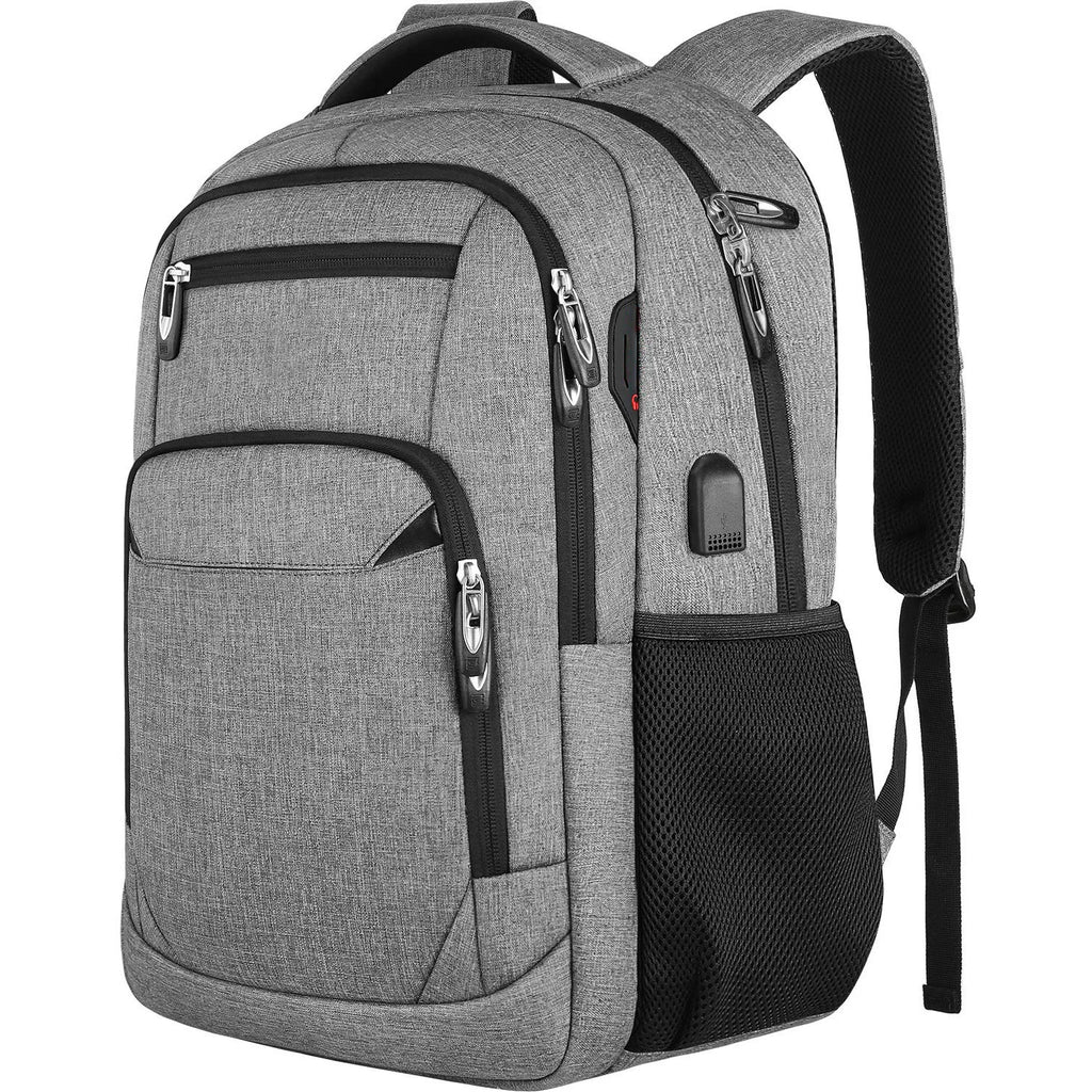 Men’s travel backpack with air-cushioned straps and 20-35L capacity