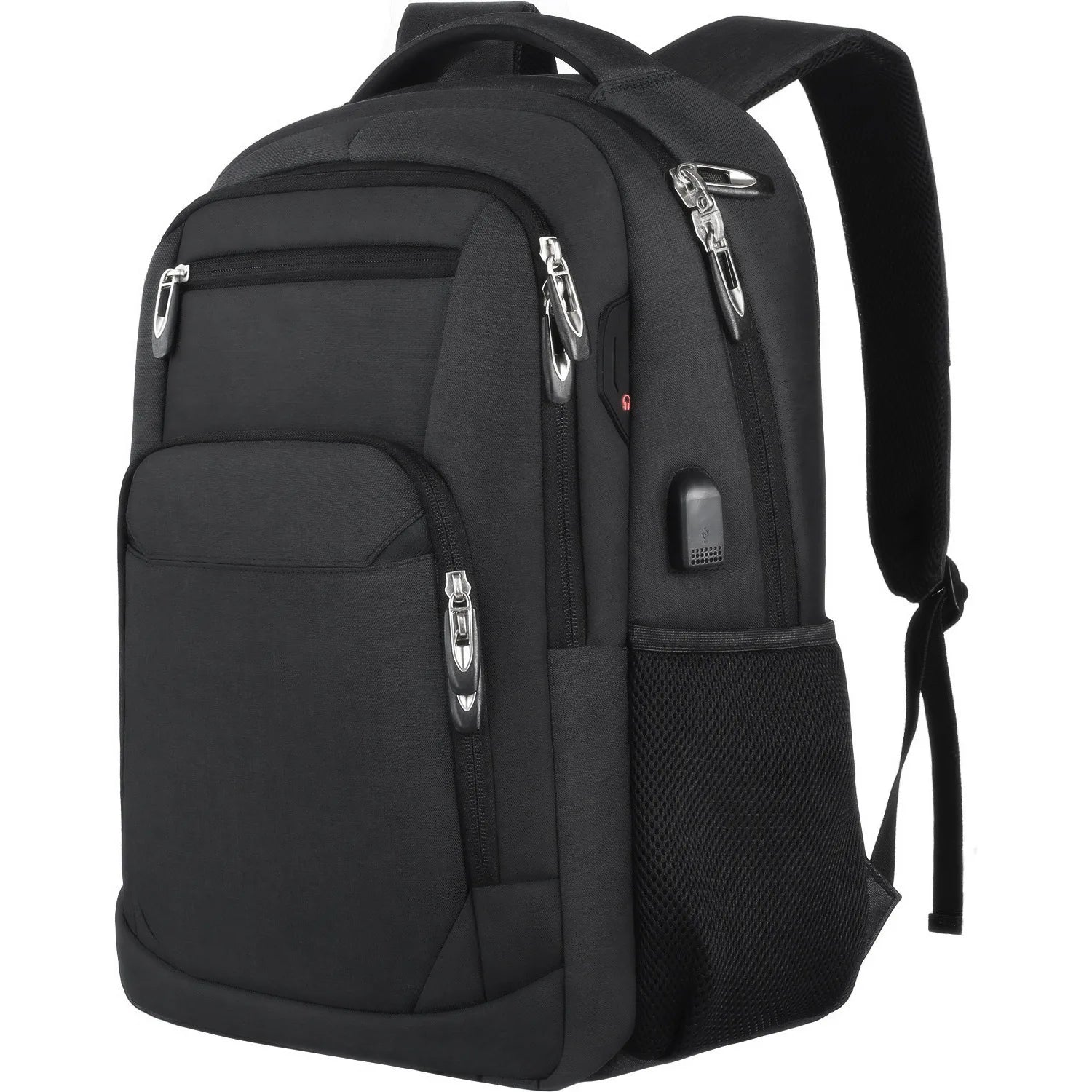 Men’s travel backpack with air-cushioned straps and 20-35L capacity