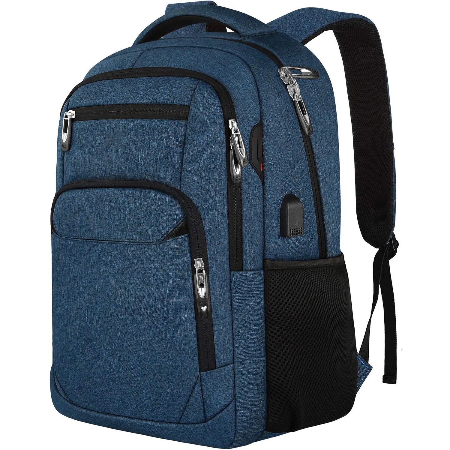 Men’s travel backpack with air-cushioned straps and 20-35L capacity