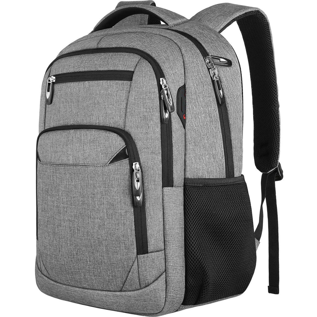 Men’s travel backpack with air-cushioned straps and 20-35L capacity