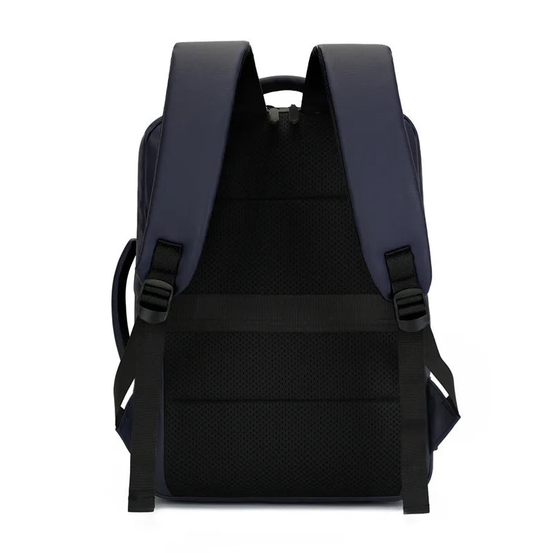 Large-capacity student backpack with laptop storage and cushioned straps