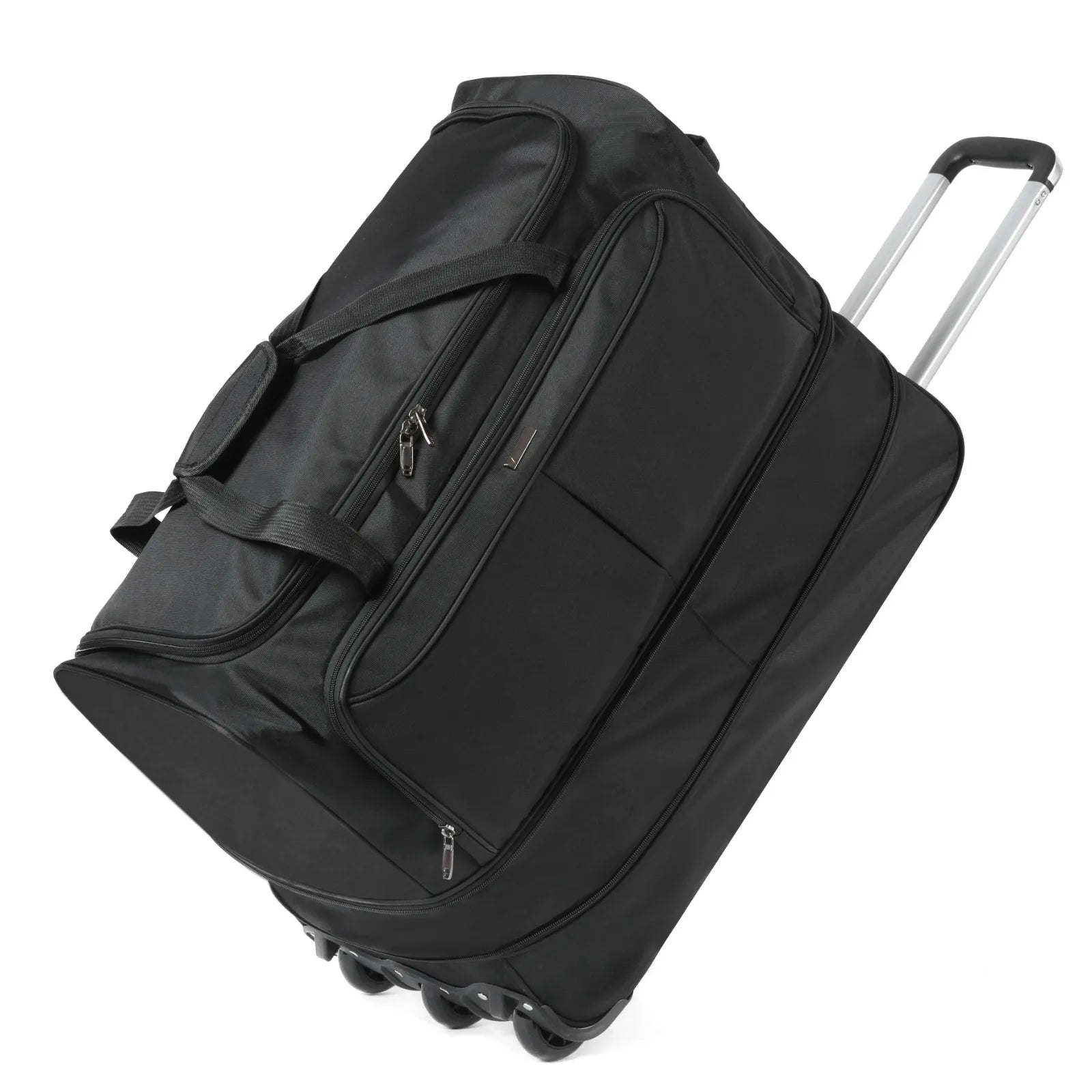 Foldable checked luggage with a wear-resistant oxford cloth shell for travel
