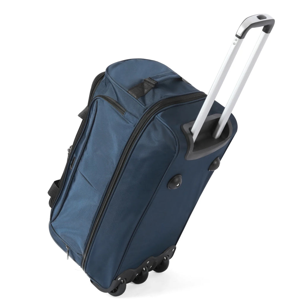Foldable checked luggage with a wear-resistant oxford cloth shell for travel