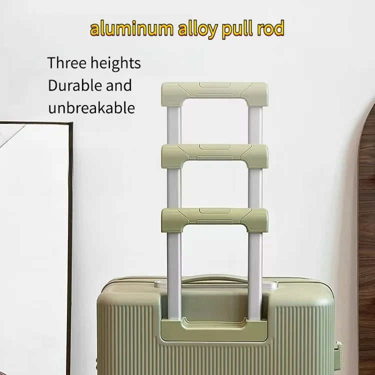 Hardside luggage with TSA lock and silent spinner wheels, 20in and 24in