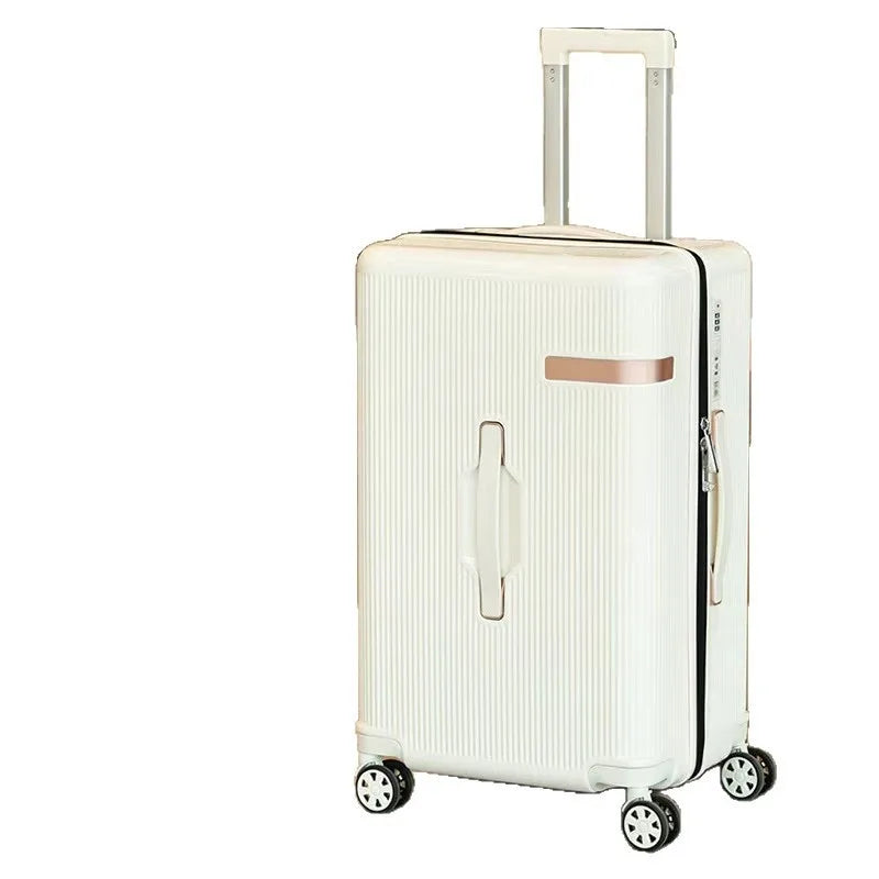 Hardside luggage with TSA lock and silent spinner wheels, 20in and 24in