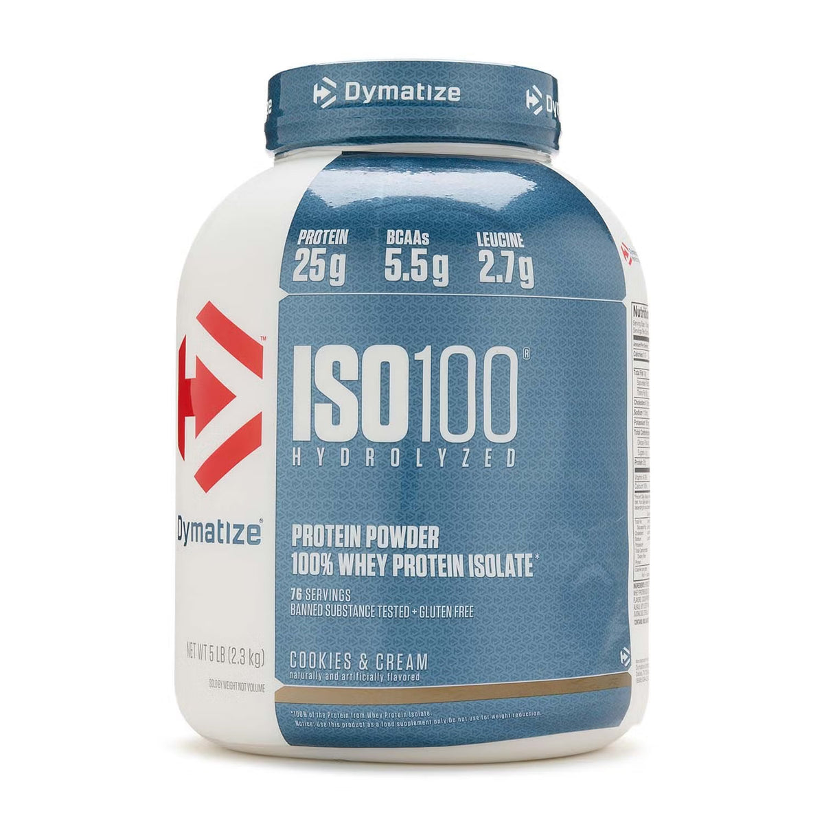 ISO100 Hydrolyzed Whey Protein Isolate Powder 76 Servings
