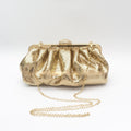 Sequin fish-scale clutch bag with ID slot – evening bag in multiple colors