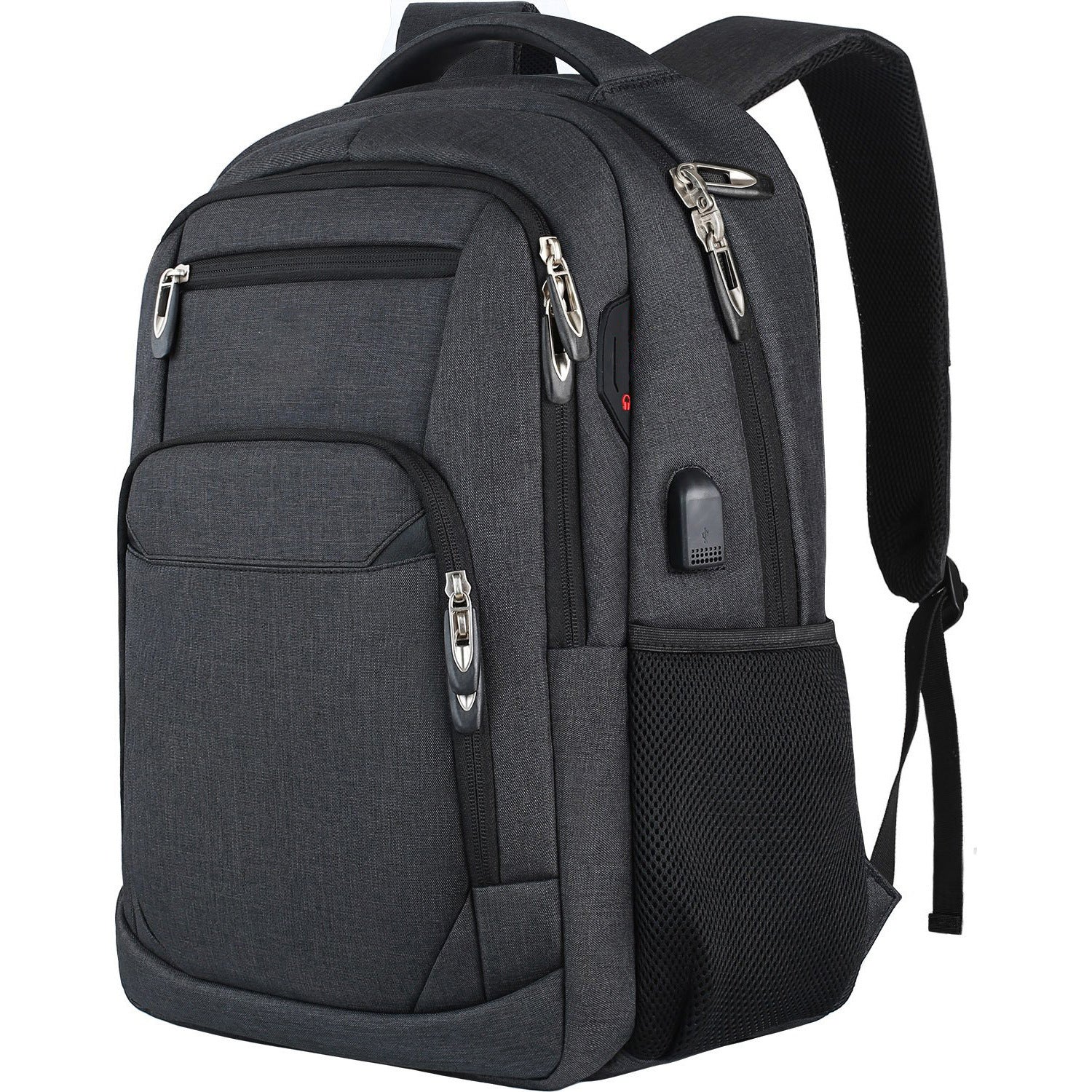 Men’s travel backpack with air-cushioned straps and 20-35L capacity