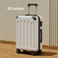 20-inch and 24-inch luggage with a USB port and silent spinner wheels