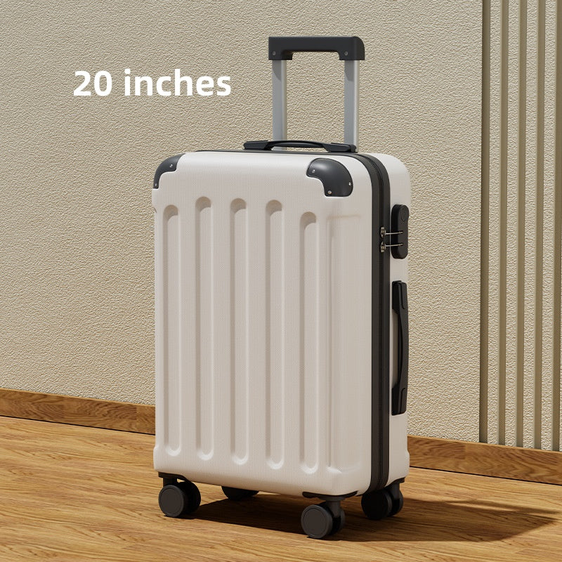 20-inch and 24-inch luggage with a USB port and silent spinner wheels