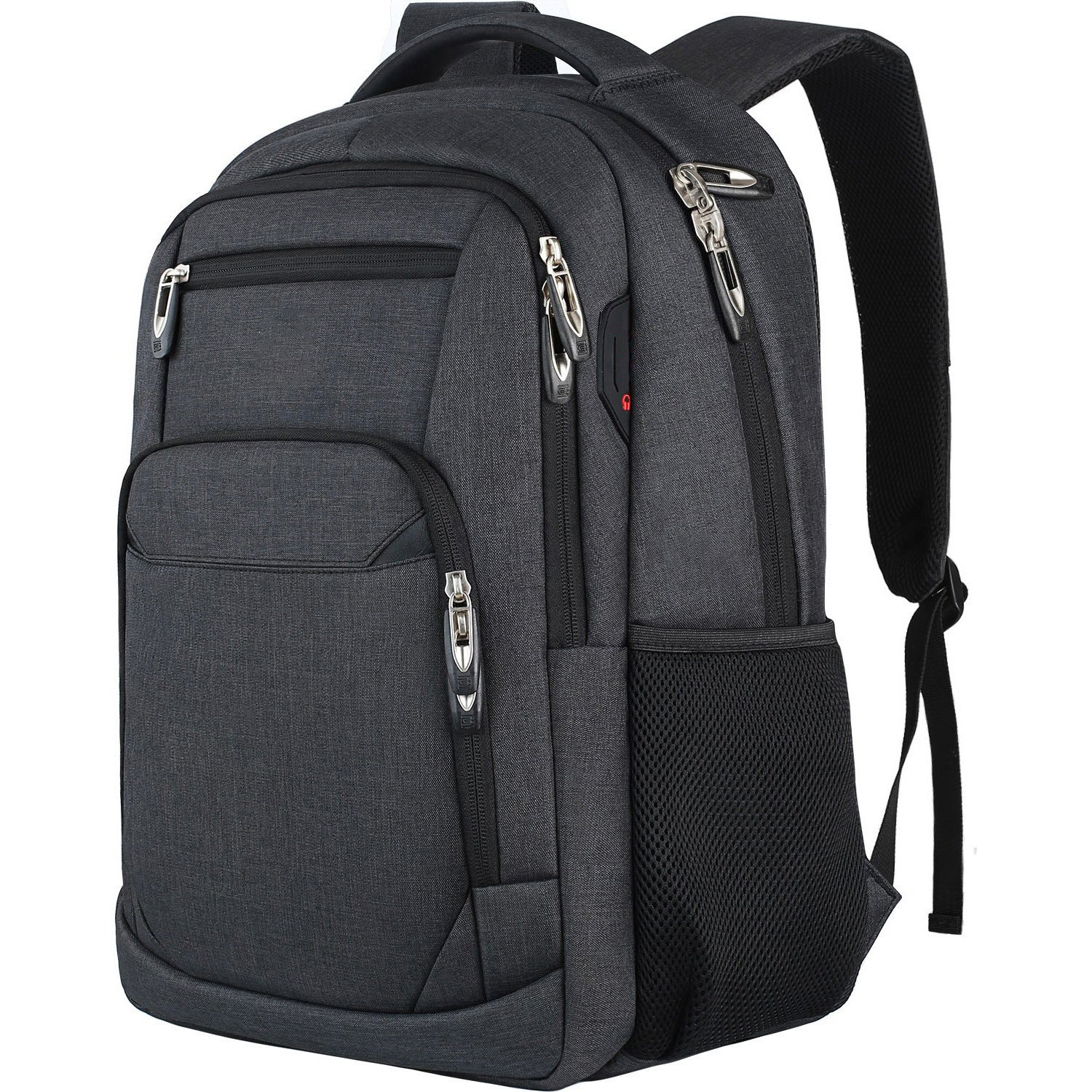 Men’s travel backpack with air-cushioned straps and 20-35L capacity