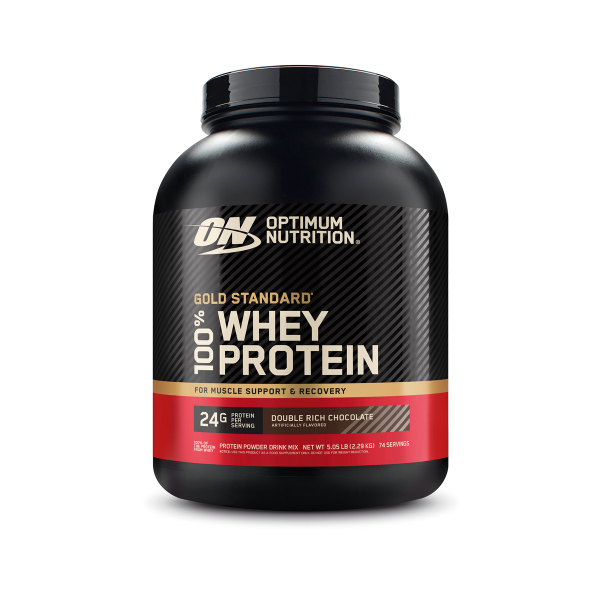 Optimum Nutrition Whey Gold Standard 100% Whey Protein Powder 5lb (2.26kg)