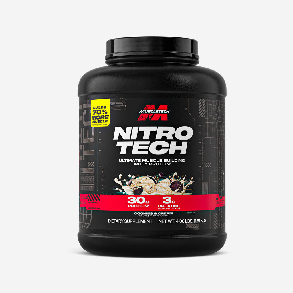 MuscleTech Nitro-Tech 4 lb. Cookies & Cream