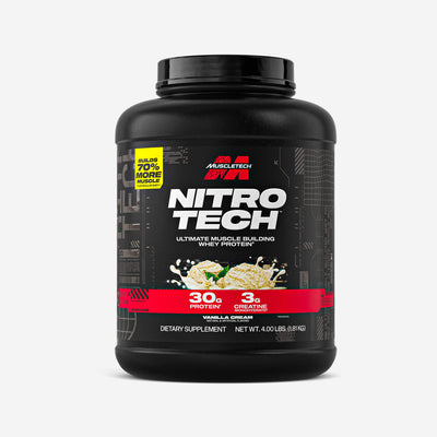 MuscleTech Nitro-Tech 4 lb. Vanilla Cream