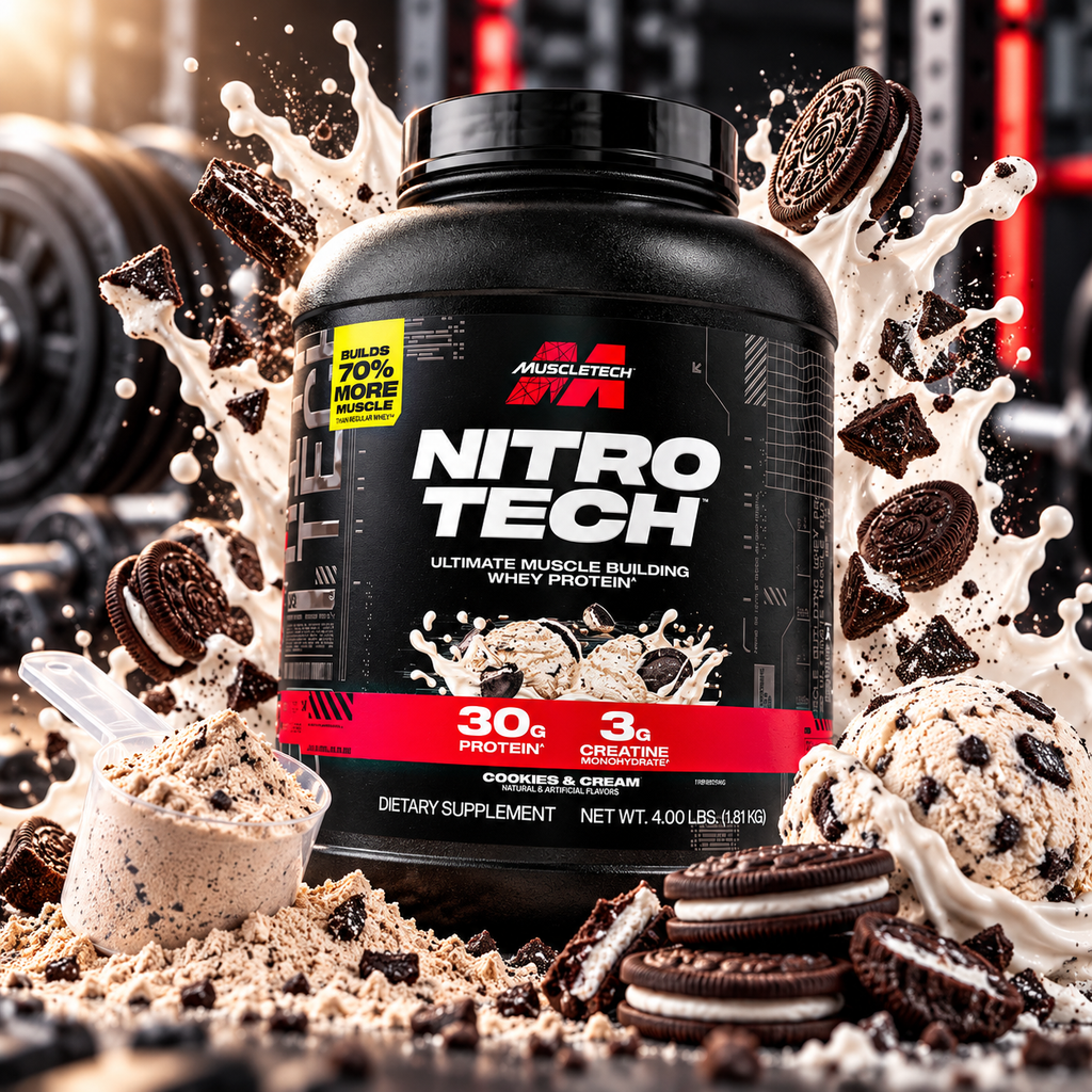 Nitro-Tech Whey Protein Powder