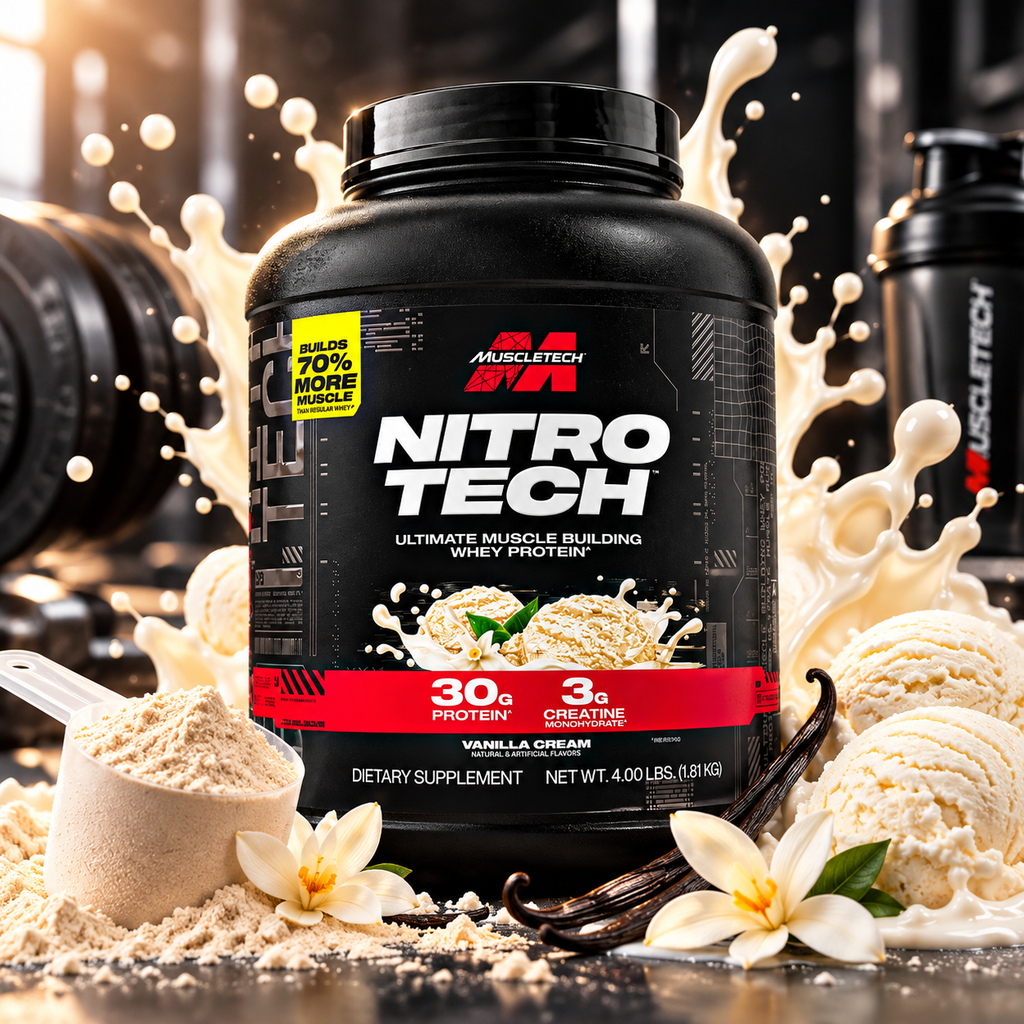 Nitro-Tech Whey Protein Powder