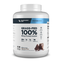 Transparent Labs Grass-Fed Whey Protein Isolate, Milk Chocolate, 4LB container