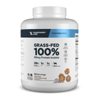 Transparent Labs Grass-Fed Whey Protein Isolate, Oatmeal Chocolate Chip Cookie, 4LB container