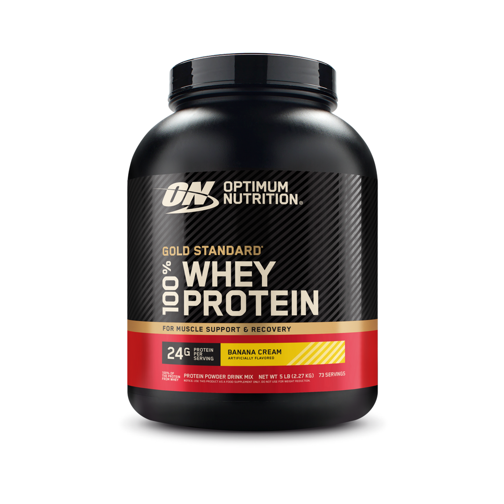 Optimum Nutrition Whey Gold Standard 100% Whey Protein Powder 5lb (2.26kg)