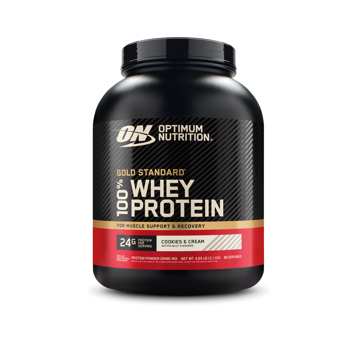 Optimum Nutrition Whey Gold Standard 100% Whey Protein Powder 5lb (2.26kg)