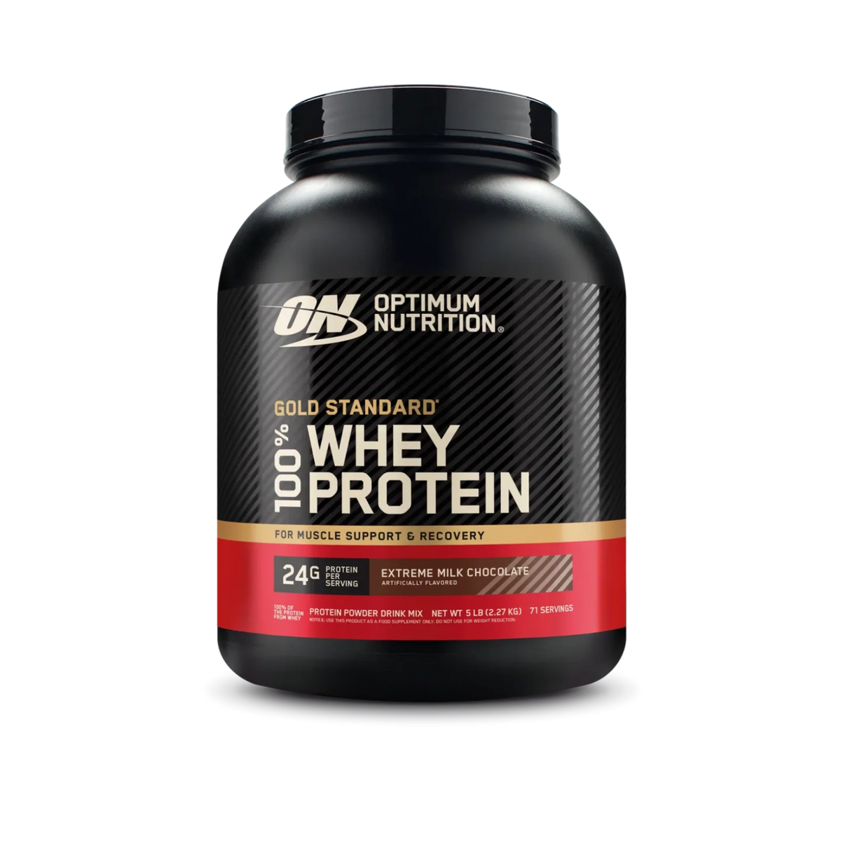 Optimum Nutrition Whey Gold Standard 100% Whey Protein Powder 5lb (2.26kg)