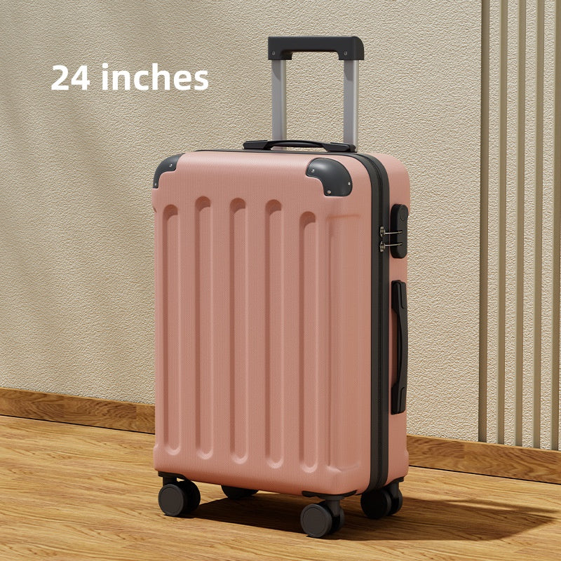 20-inch and 24-inch luggage with a USB port and silent spinner wheels