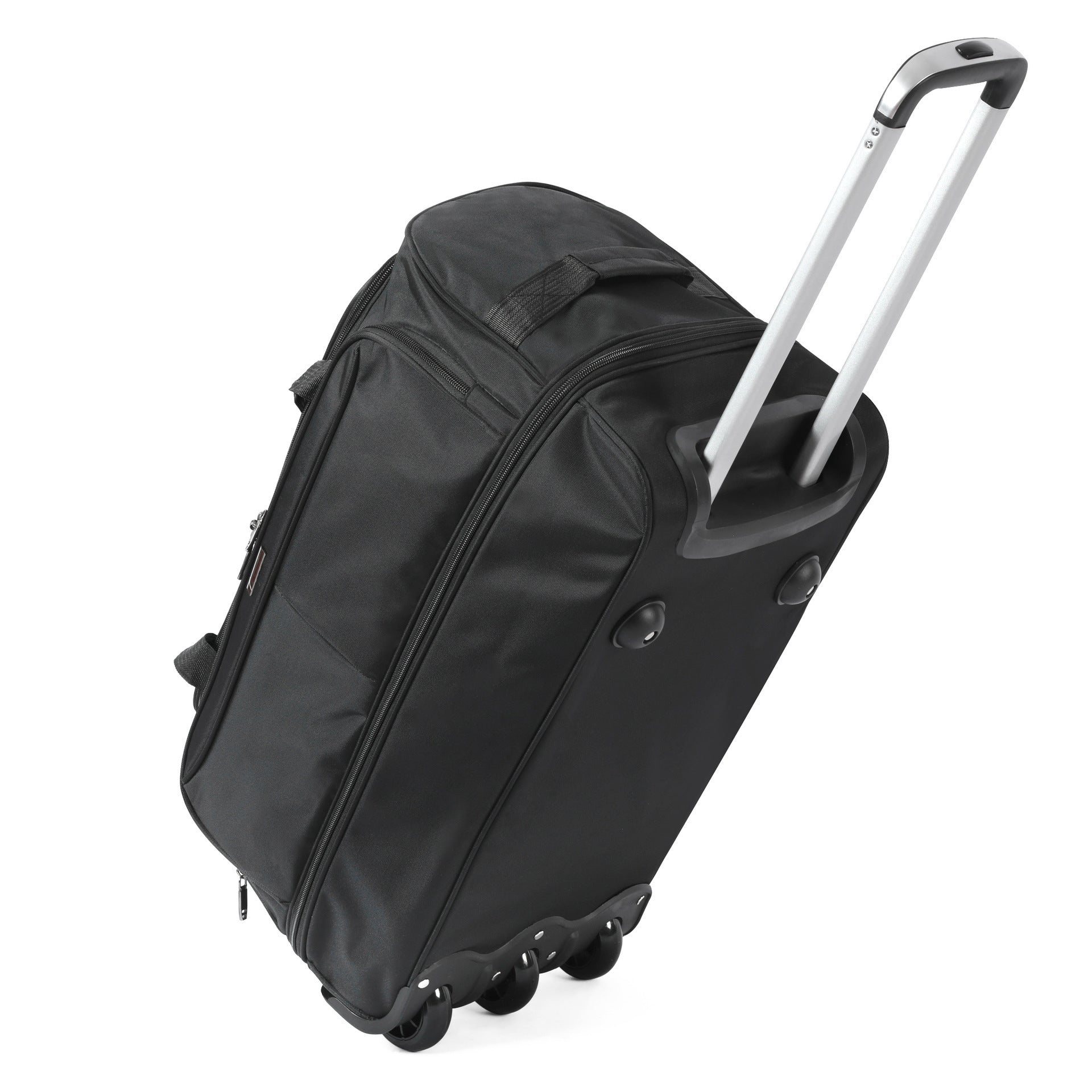 Foldable checked luggage with a wear-resistant oxford cloth shell for travel