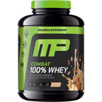 MusclePharm Combat 100% Whey 5LB Smooth Cappuccino