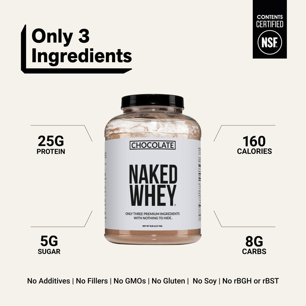 NAKED Whey Chocolate 5LB - product image 3