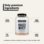 NAKED Whey Chocolate Peanut Butter 5LB - product image 3