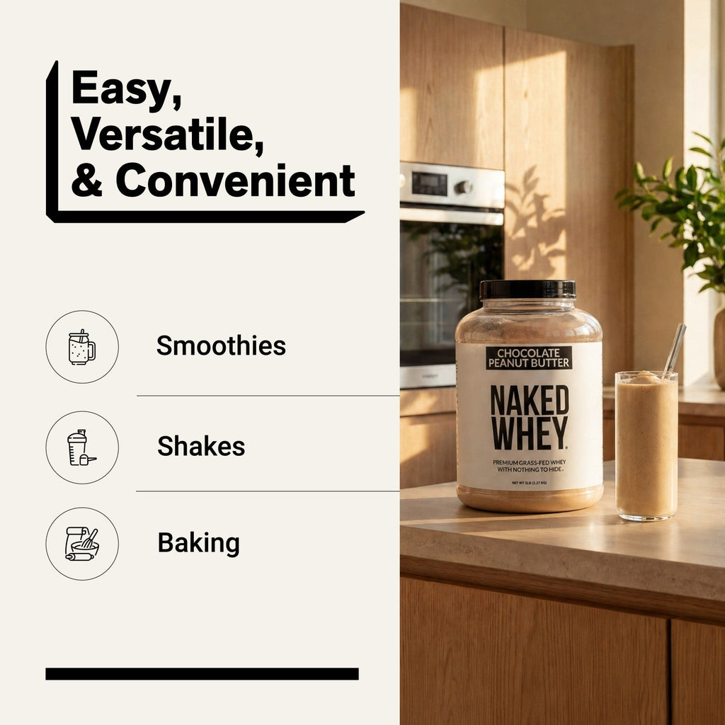 NAKED Whey Chocolate Peanut Butter 5LB - product image 7