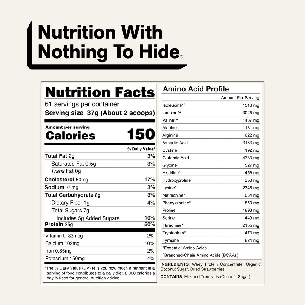 NAKED Whey Strawberry 5LB - product image 5