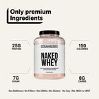 NAKED Whey Strawberry 5LB - product image 3
