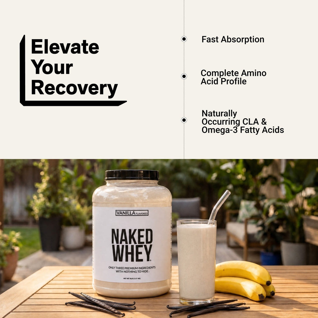 NAKED Whey Vanilla 5LB - product image 6