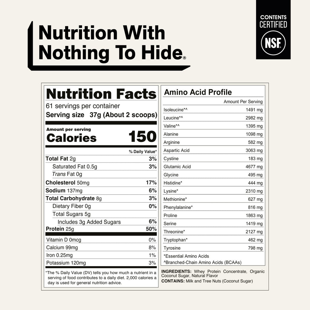 NAKED Whey Vanilla 5LB - product image 5