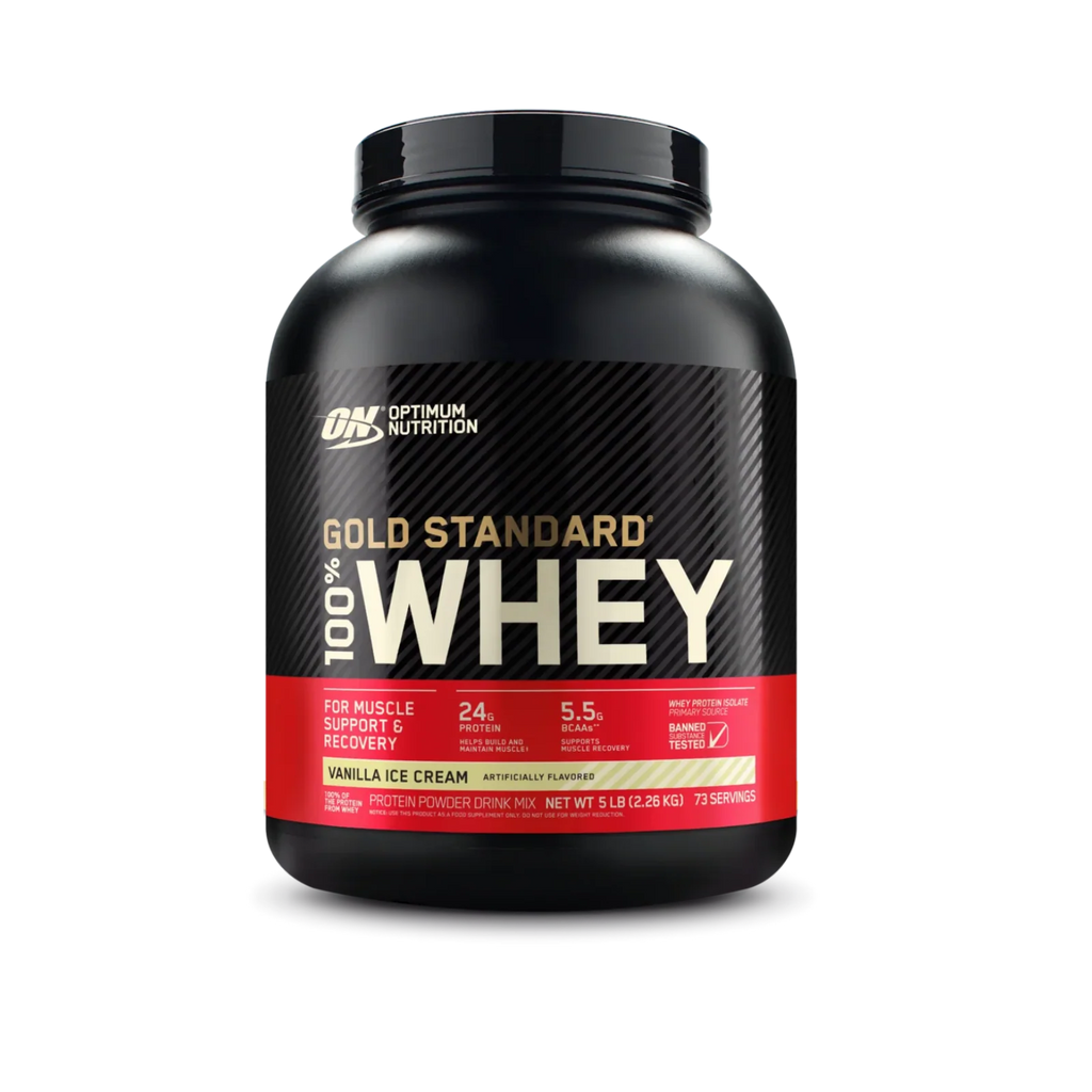 Optimum Nutrition Whey Gold Standard 100% Whey Protein Powder 5lb (2.26kg)