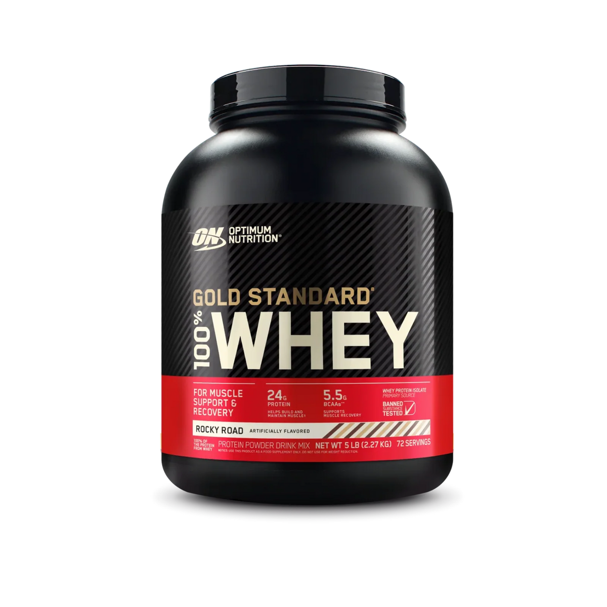 Optimum Nutrition Whey Gold Standard 100% Whey Protein Powder 5lb (2.26kg)