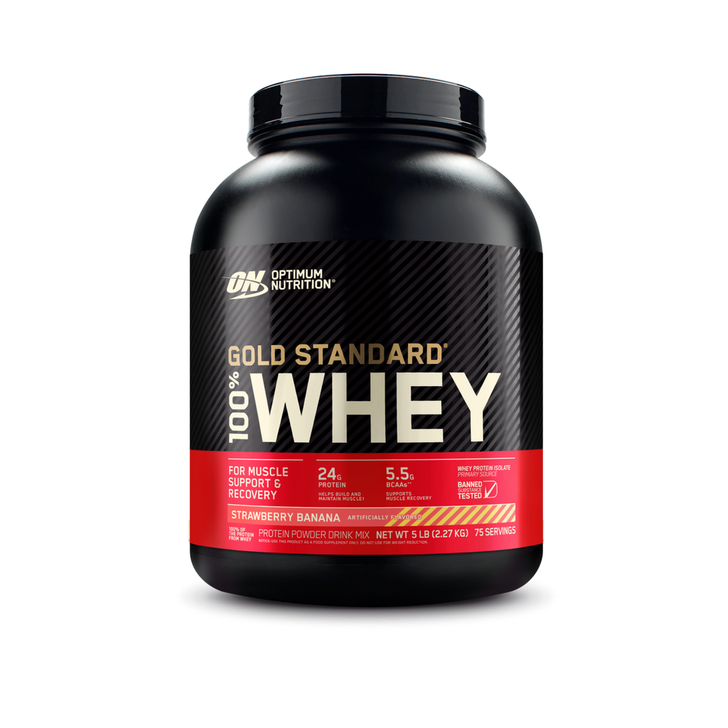 Optimum Nutrition Whey Gold Standard 100% Whey Protein Powder 5lb (2.26kg)