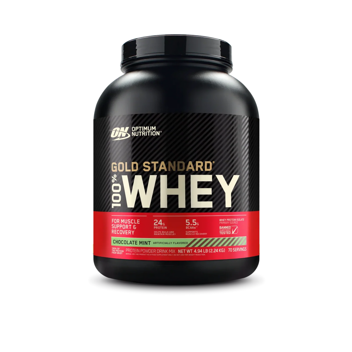 Optimum Nutrition Whey Gold Standard 100% Whey Protein Powder 5lb (2.26kg)