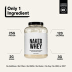 NAKED Whey Unflavored 5LB - product image 3