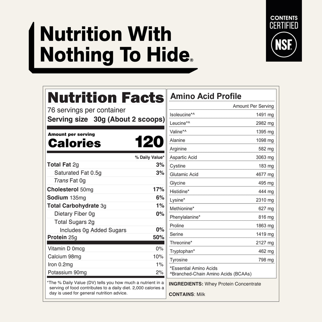 NAKED Whey Unflavored 5LB - product image 5